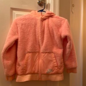 Hooded zip up jacket